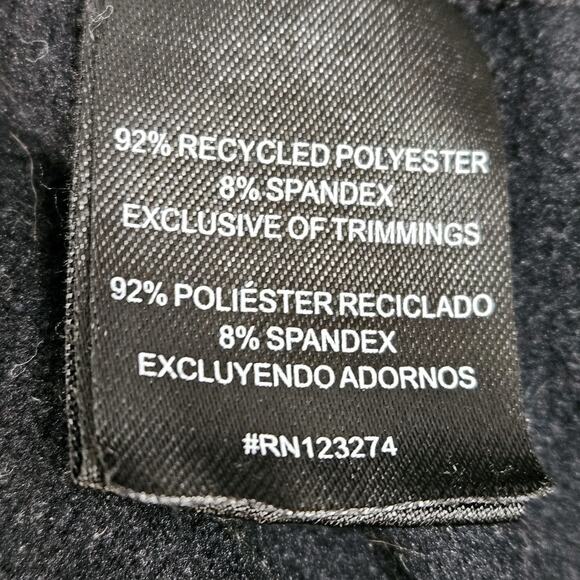 Paradox Women Long Sleeve Pullover Active 1/4 Zip Shirt Black Small Base Layer - Picture 5 of 7